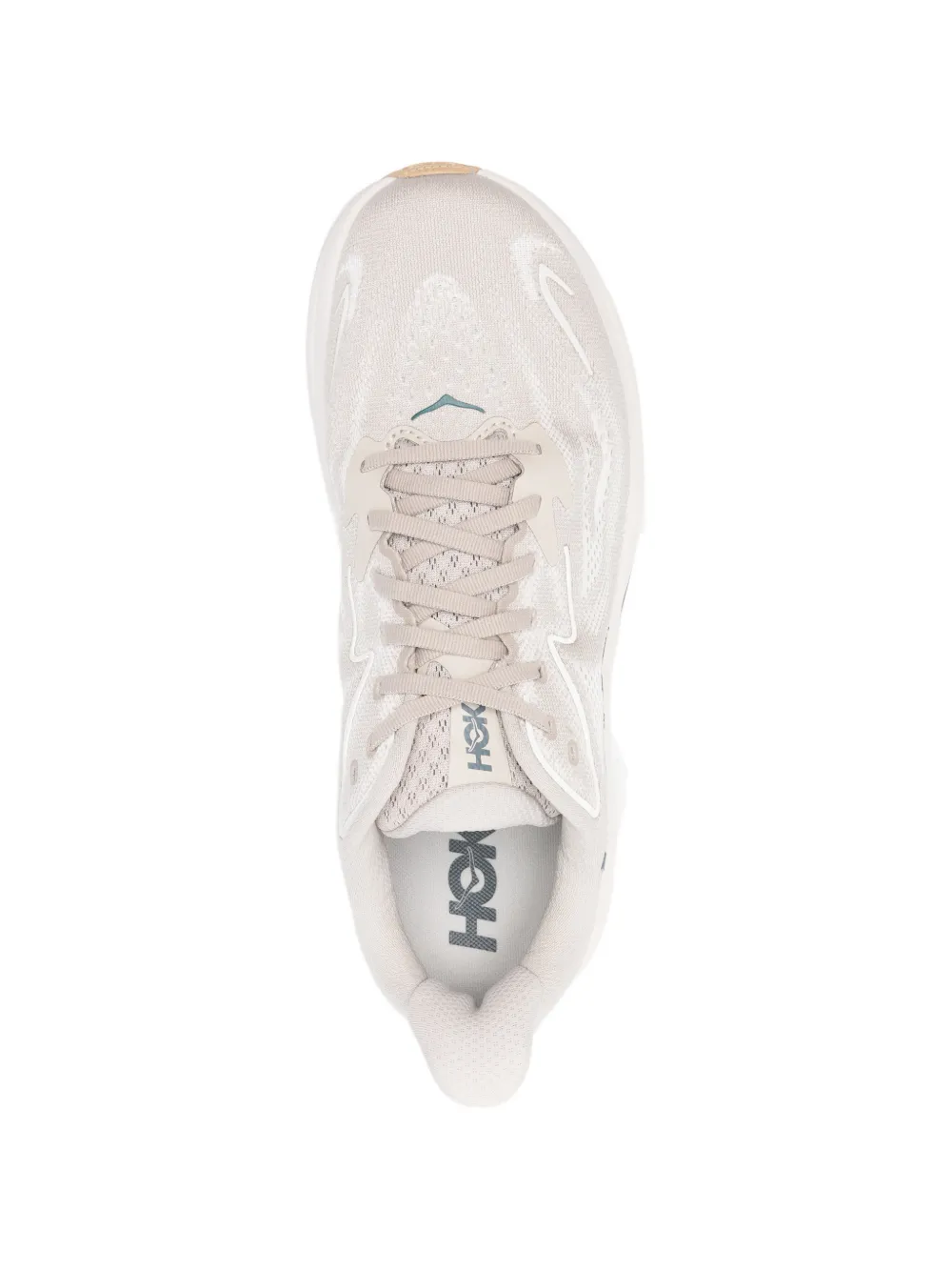 HOKA Sneakers met logodetail Beige