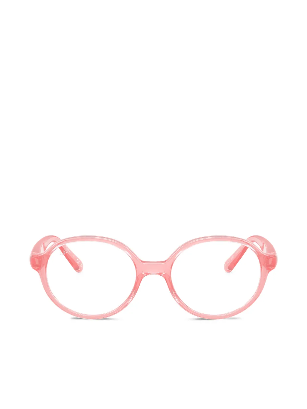 RAY-BAN JUNIOR round-frame glasses - Rosa