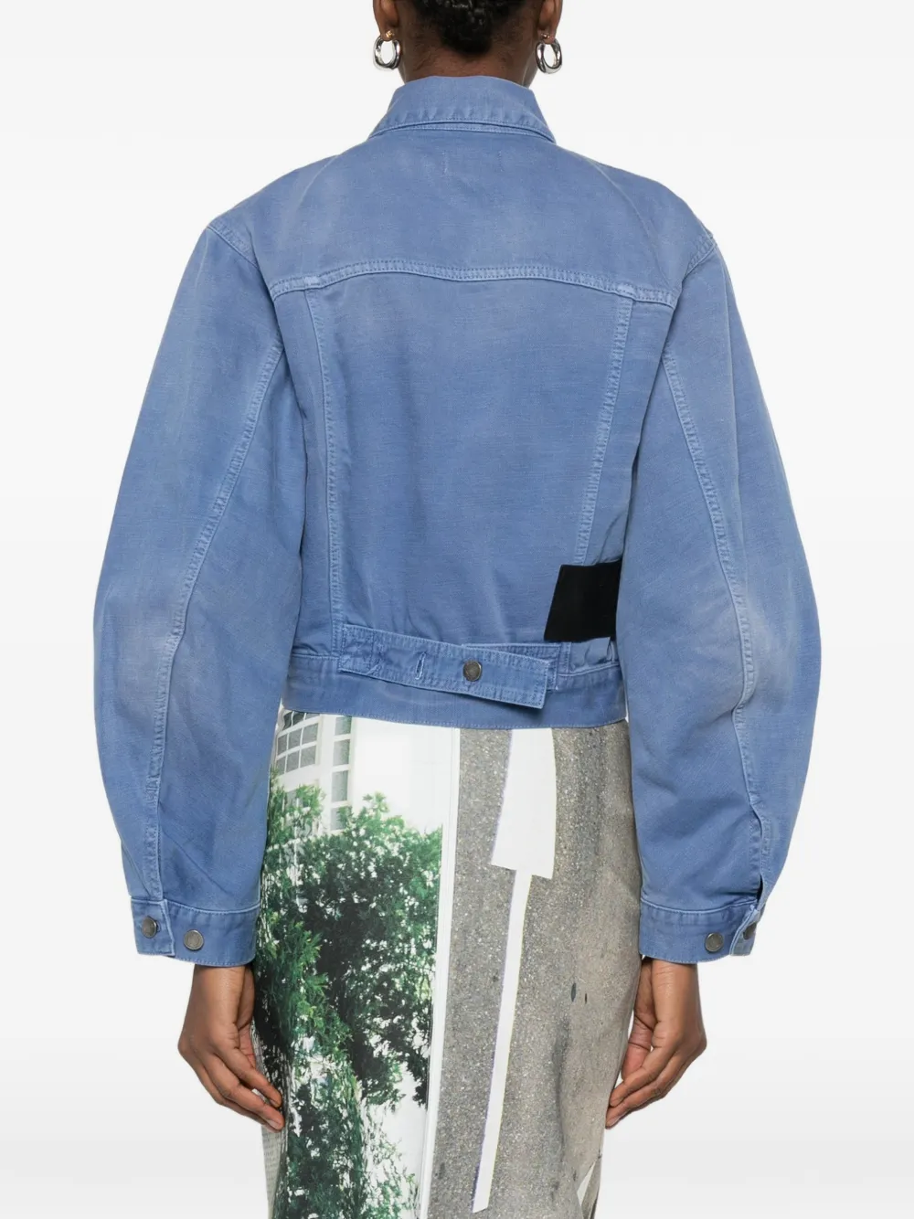 button denim jacket
