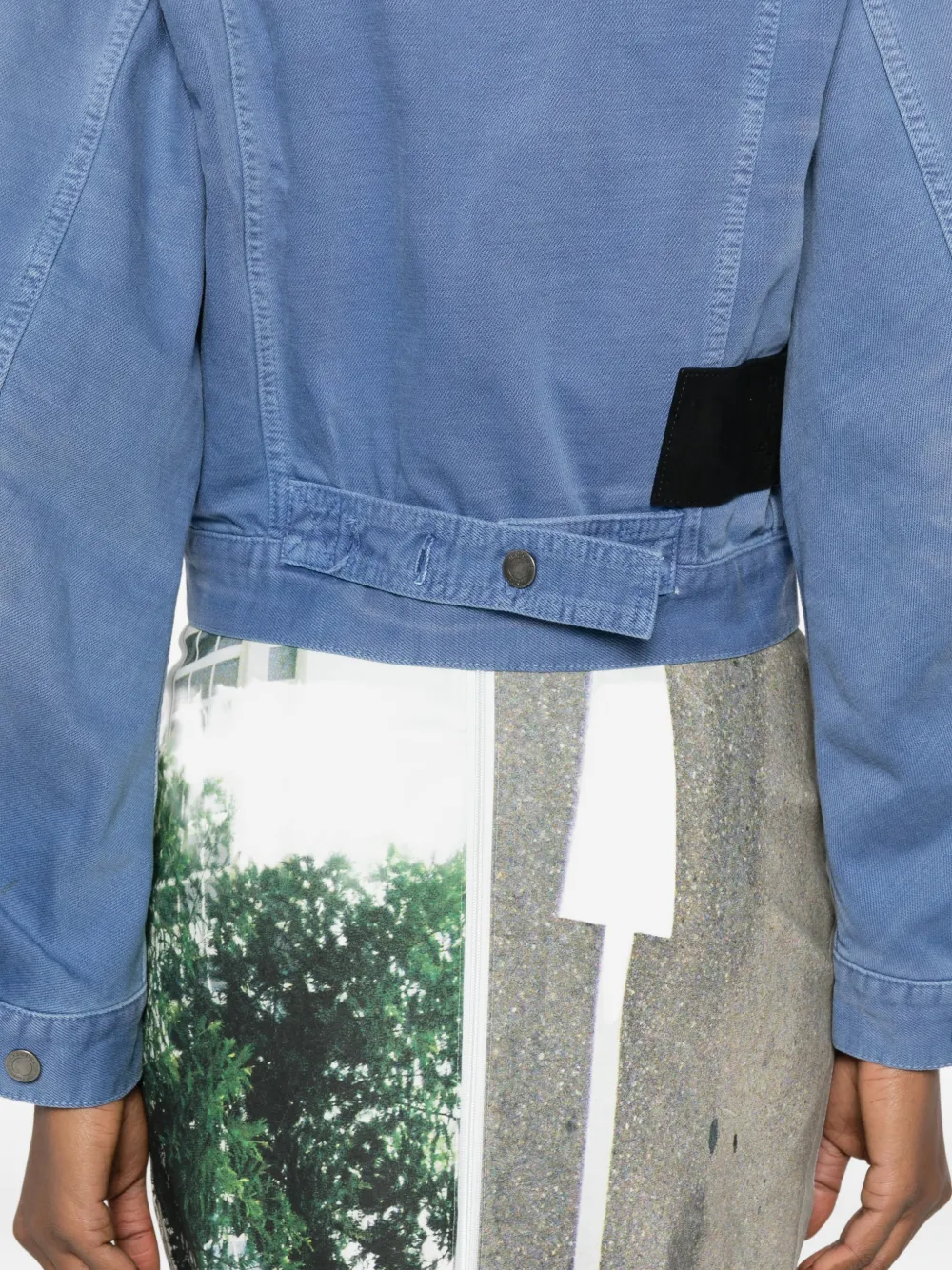 button denim jacket