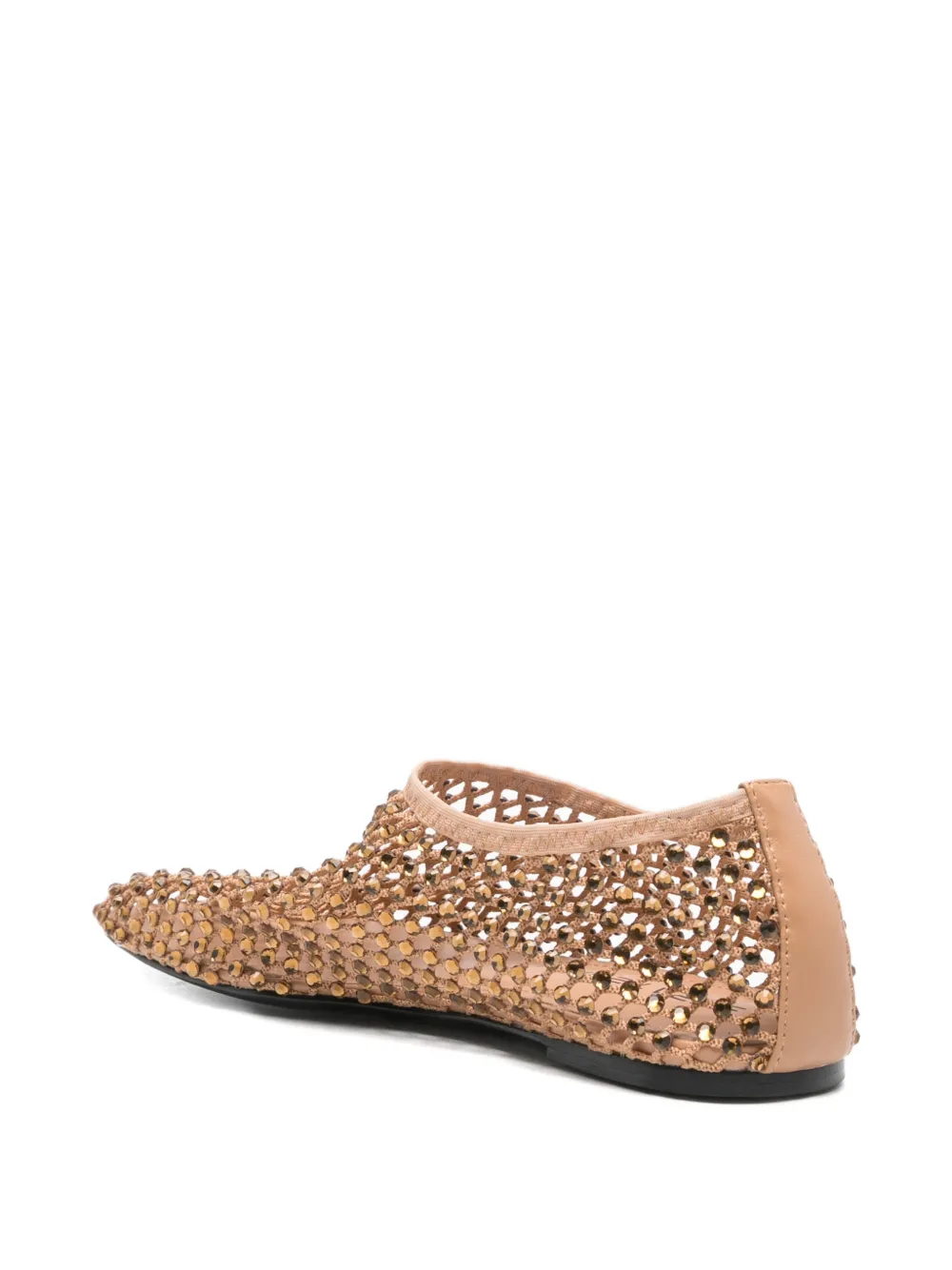 strategia shoes Pumps met vierkante neus Beige
