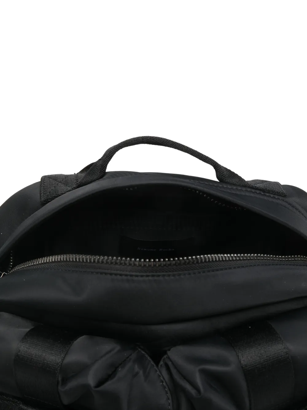 Simone Rocha Geweven crossbodytas Zwart