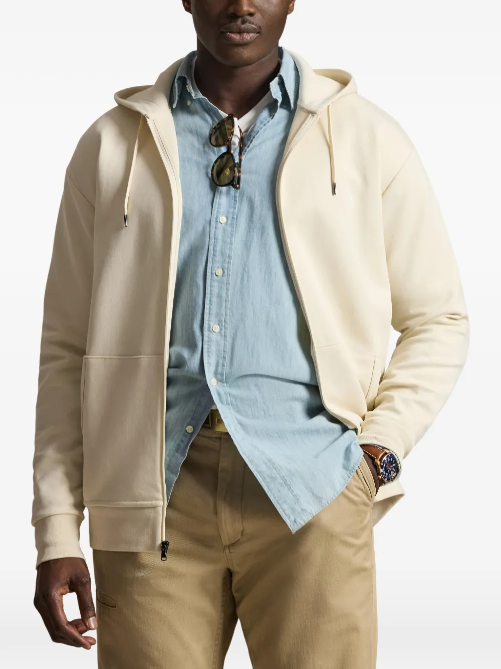 @*&様 Polo Ralph Lauren ジップアップパーカー Polo Ralph Lauren ジップアップ パーカー | ニュートラル | FARFETCH JP