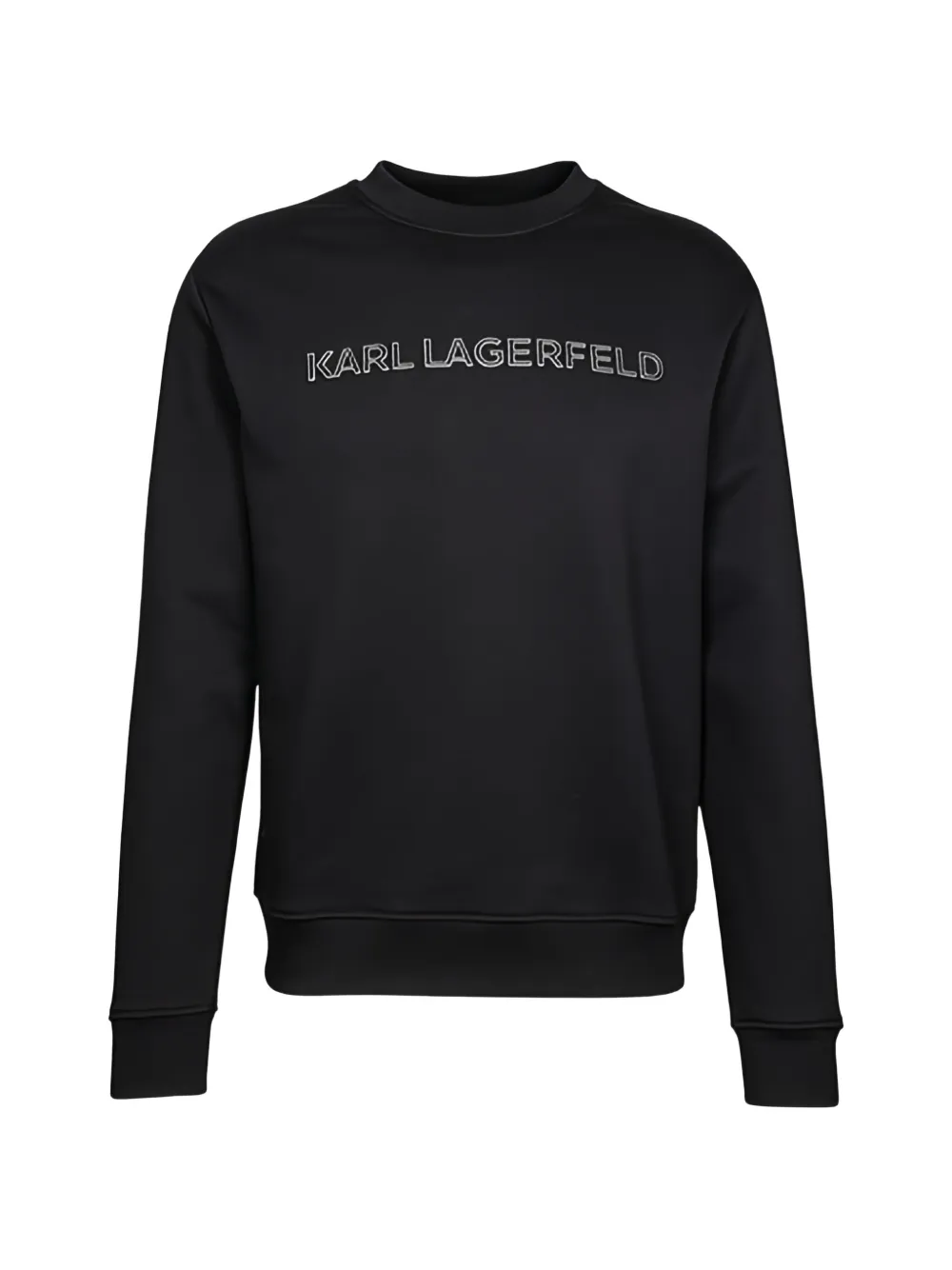 Karl Lagerfeld logo-embellishment sweatshirt - Nero
