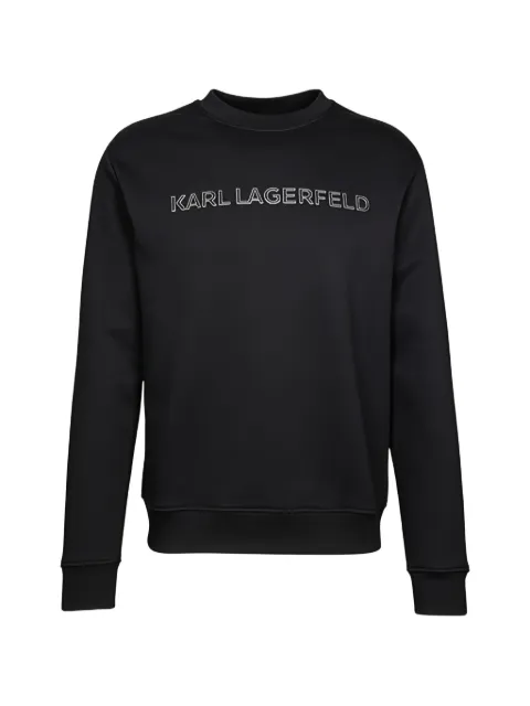 Karl Lagerfeld logo-embellishment sweatshirt
