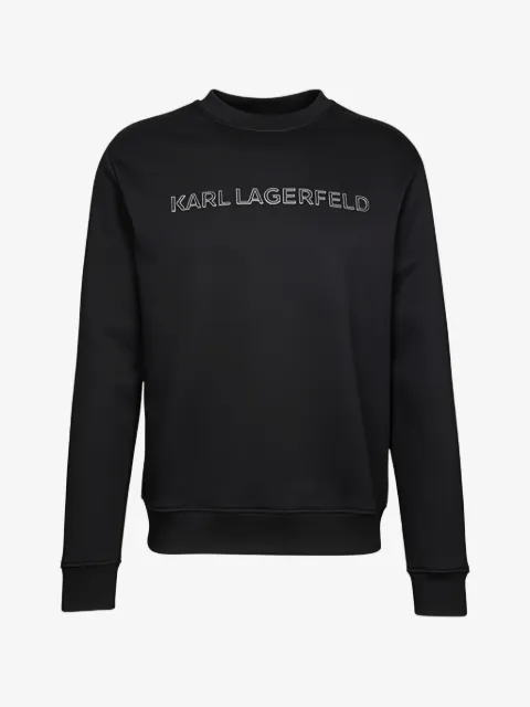 Karl Lagerfeld logo-embellishment sweatshirt