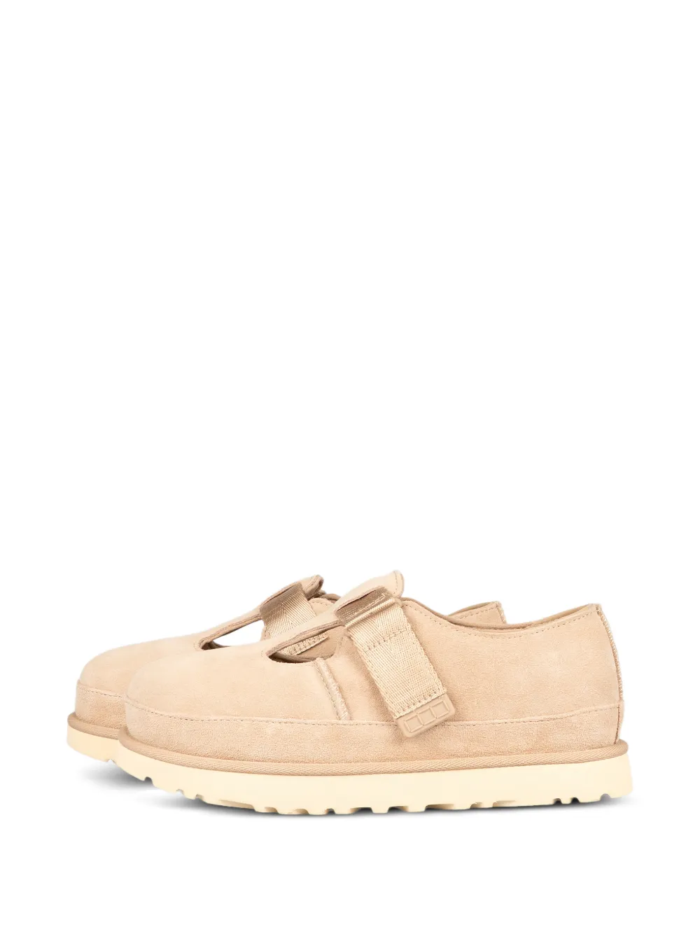 UGG Goldenstar suede ballet flat - Toni neutri