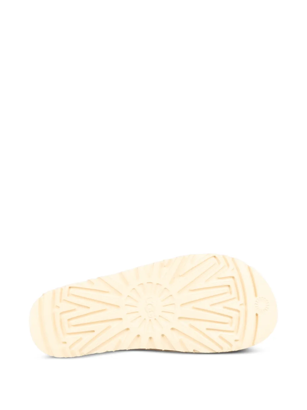 UGG Goldenstar suede ballet flat Beige