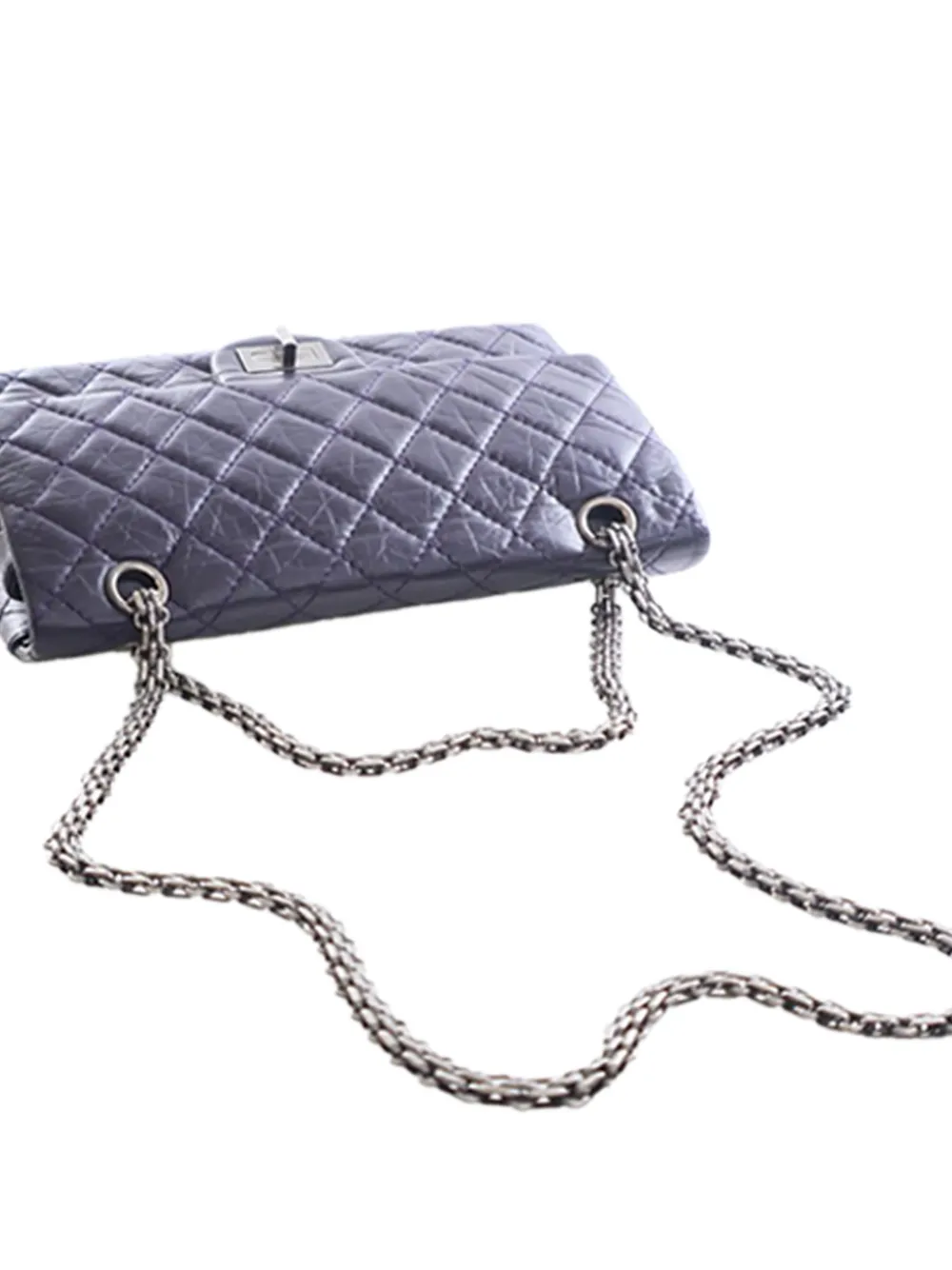 2012-2013 Quilted Aged Calfskin Reissue 2.55 Double Flap 225 Shoulder Bag