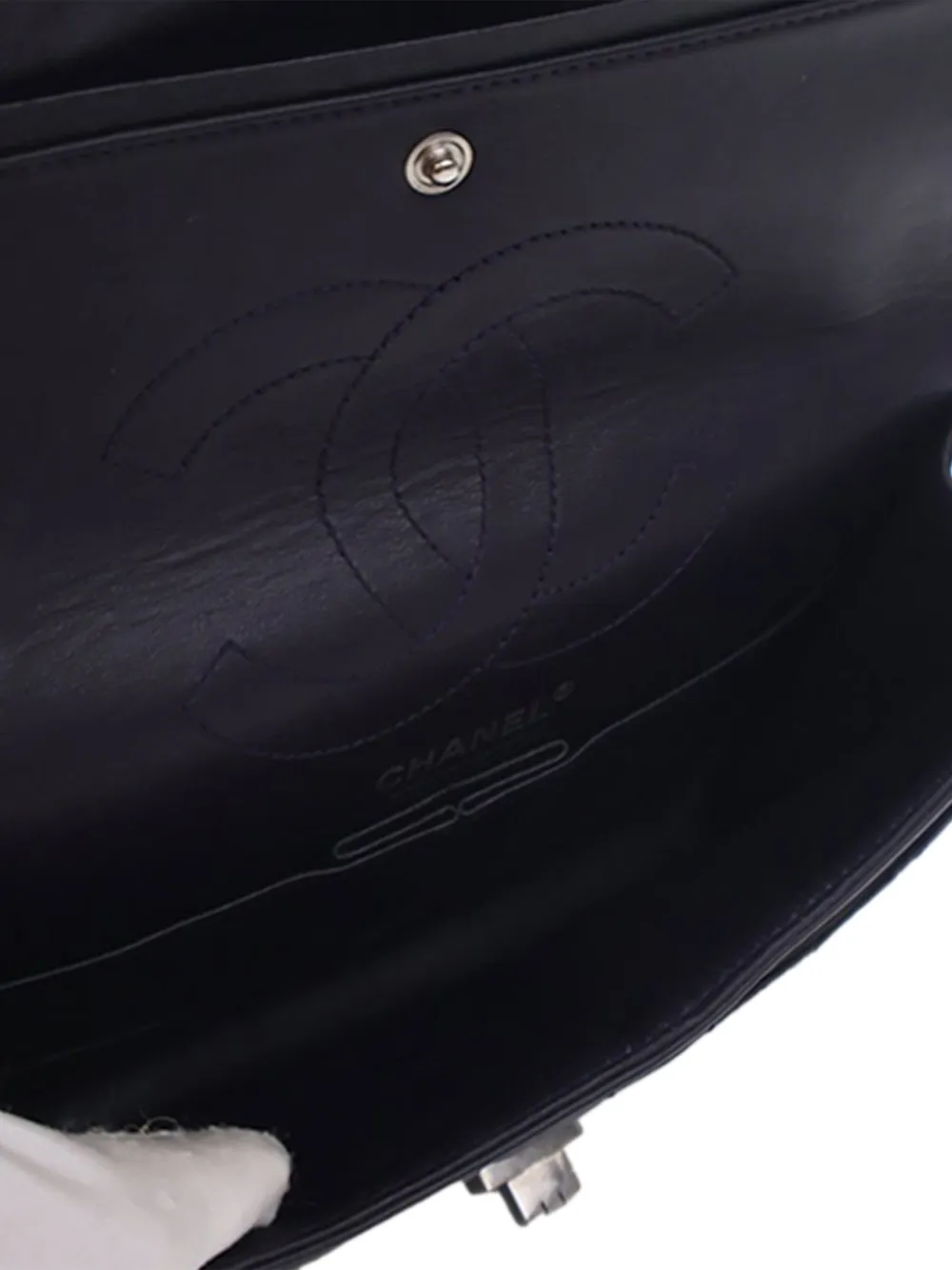 2012-2013 Quilted Aged Calfskin Reissue 2.55 Double Flap 225 Shoulder Bag