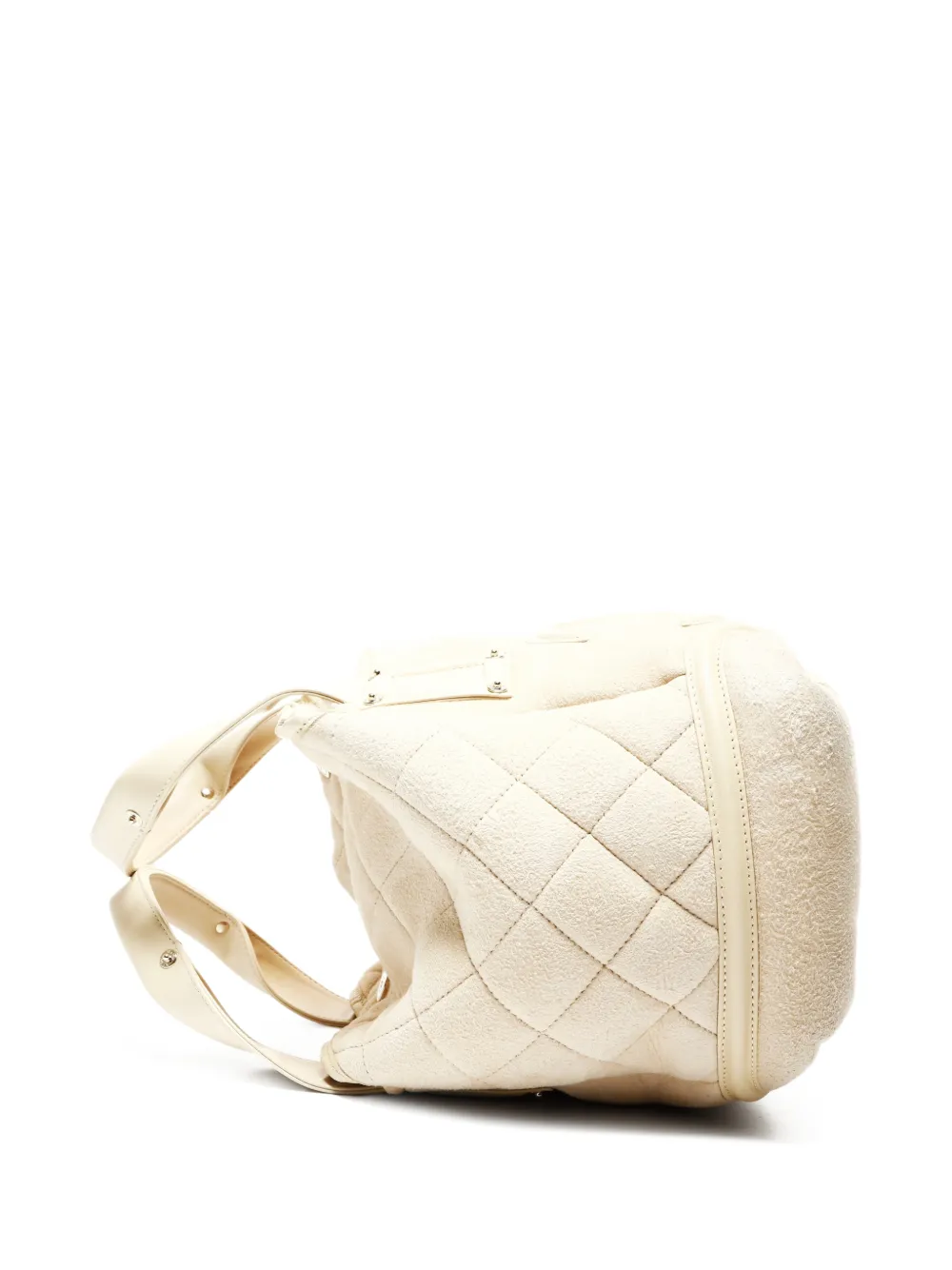 バッグ coco CHANEL Pre-Owned 2005-2006 CC Coco Mark Mouton Tote Bag | Neutrals