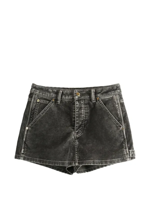 Alexander Wang デニムミニスコート 26 Alexander Wang ミニスコート | グレー | FARFETCH JP