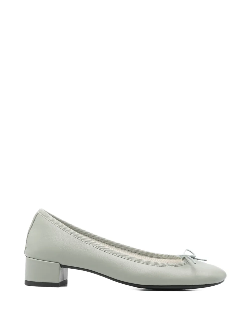 Repetto Camille pumps met lint Groen