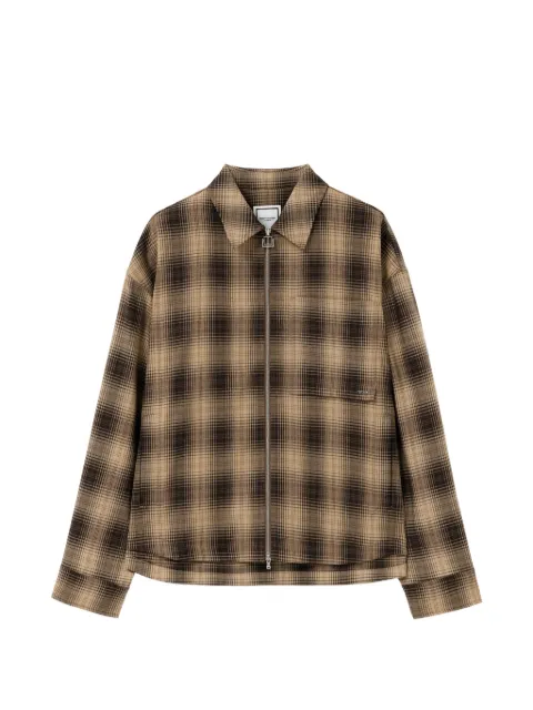 Wooyoungmi 格纹拉链夹克