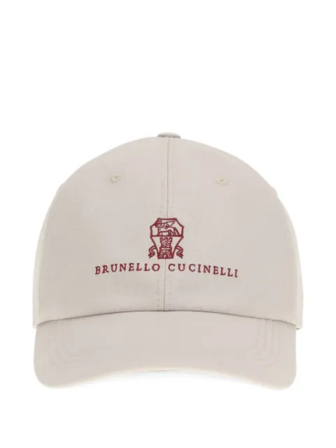 Brunello Cucinelli logo-embroidered baseball hat