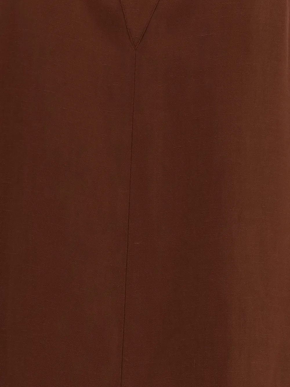 Brunello Cucinelli Jurk met V-hals Bruin