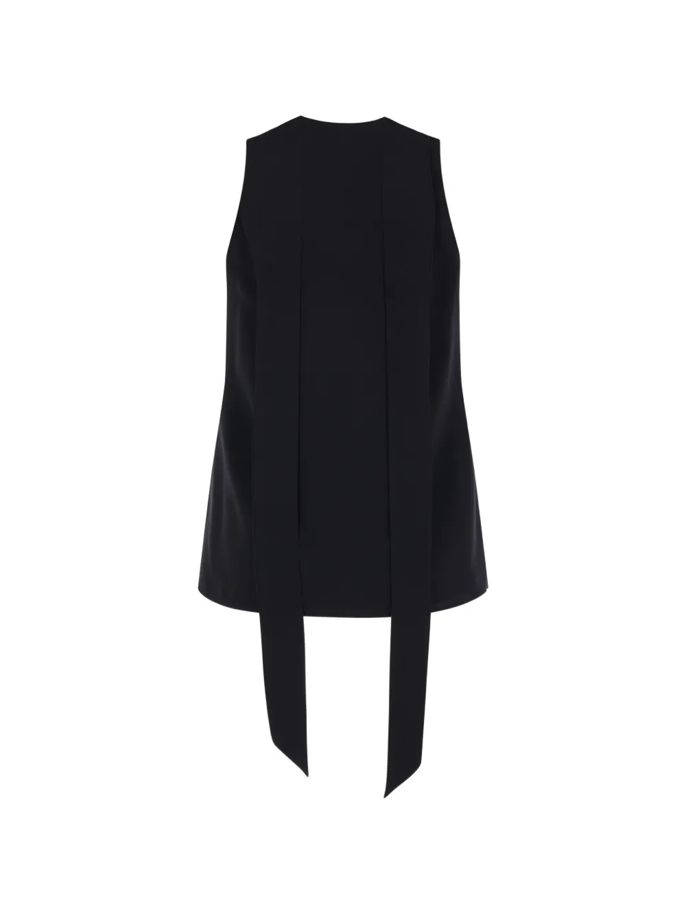  Raquel Diniz V-neck Tie Blouse - Black 