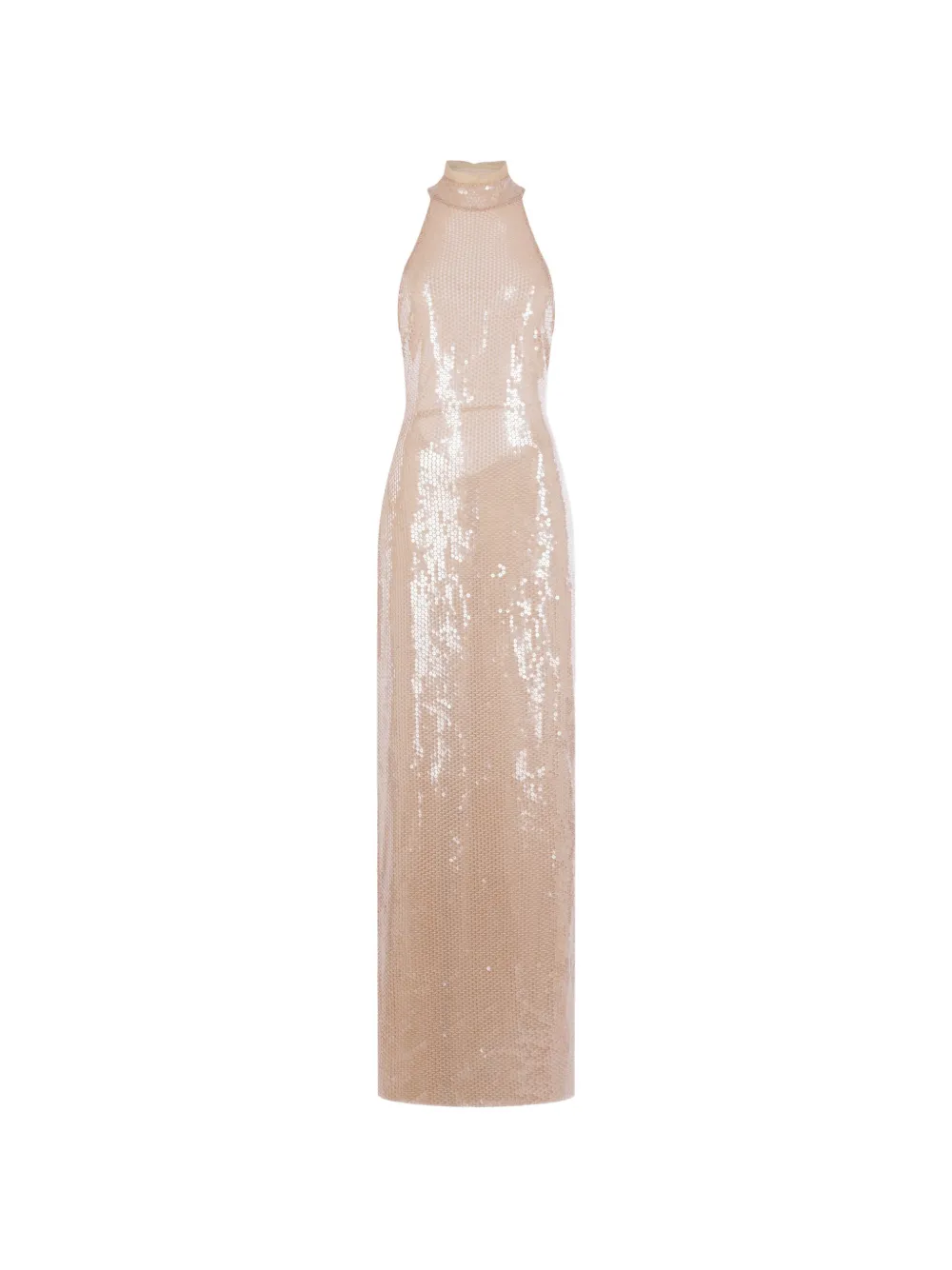Raquel Diniz sequin open-back maxi dress