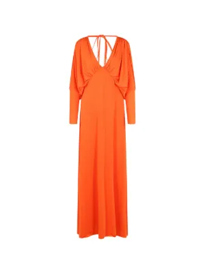 house of sunny orange dress HOUSE OF SUNNY Balearic Shirt dress