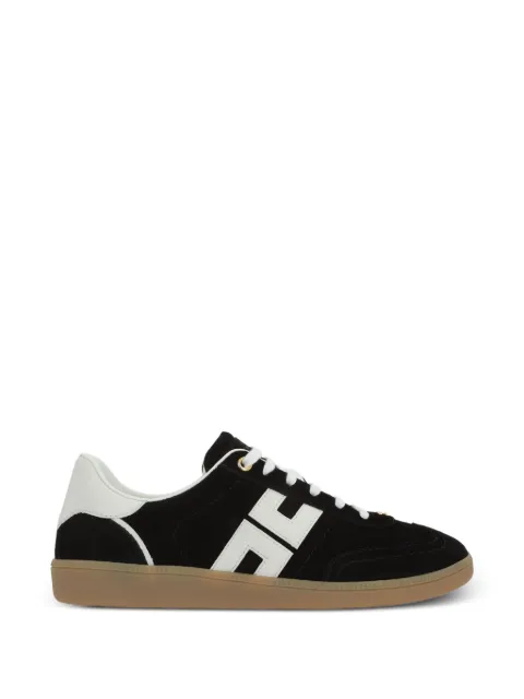 Elisabetta Franchi suede logo sneakers