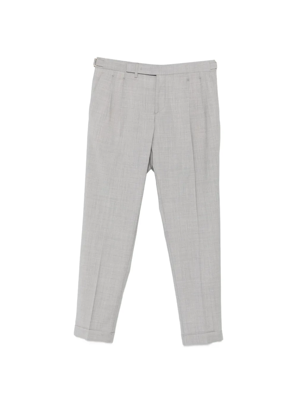 Briglia 1949 pleated side-adjuster trousers - Grau