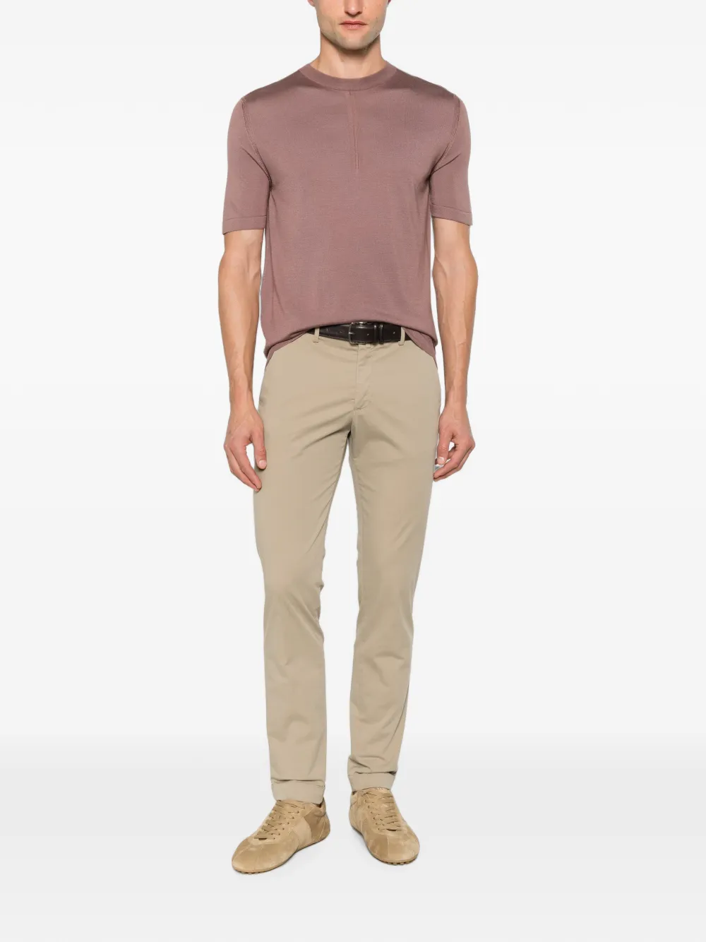 Briglia 1949 straight-leg chino trousers - Nude
