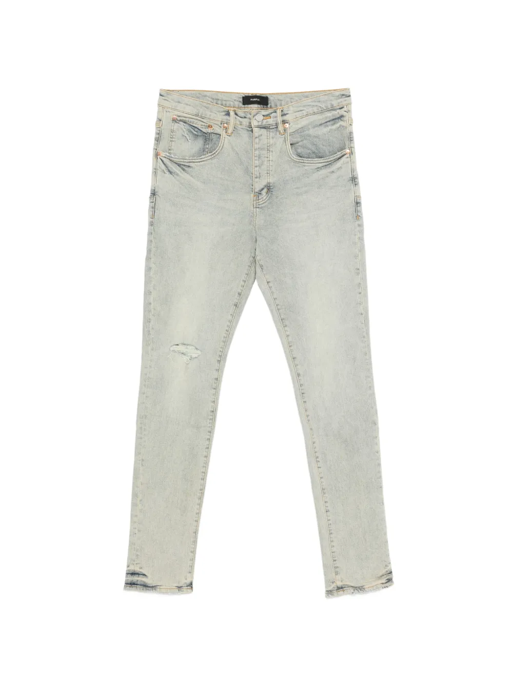 Purple Brand Jeans P002 con effetto vissuto - Blu