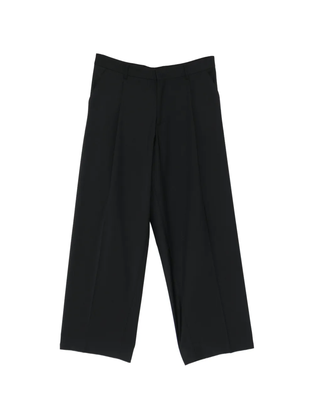 BE ABLE pleated wide-leg trousers - Nero
