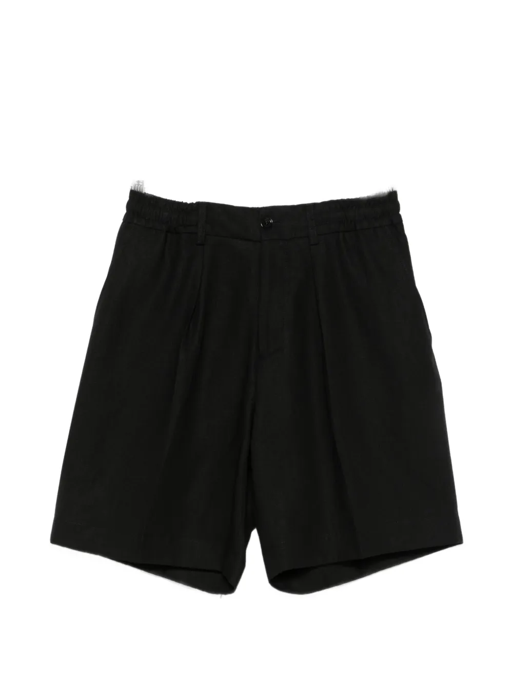 BE ABLE pleated elasticated-waist shorts - Nero