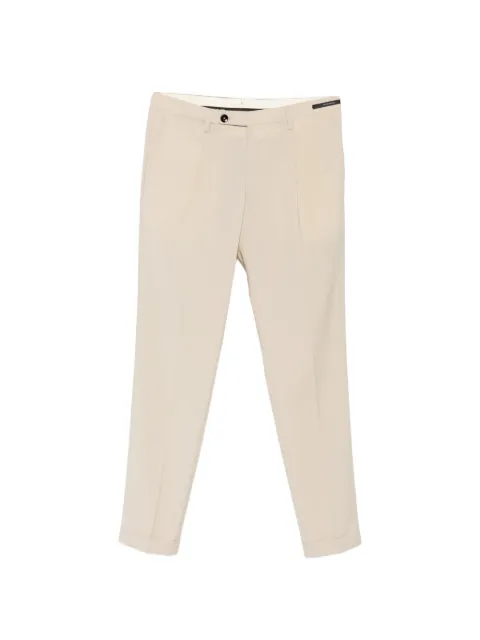 michael coal MC Frederick pleated turn-up trousers