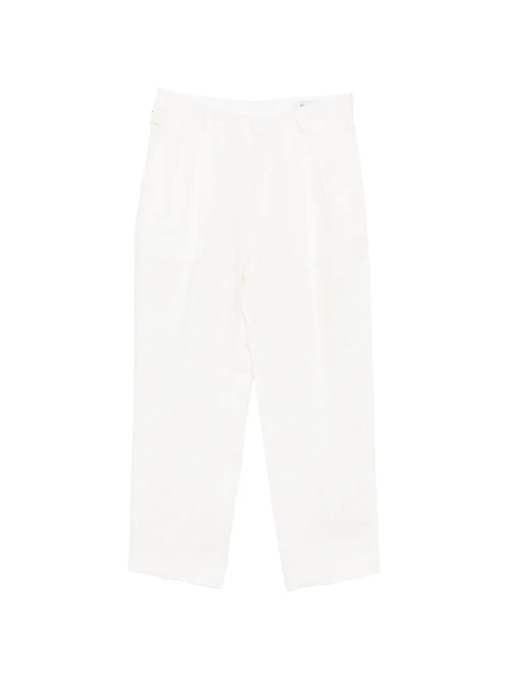 BE ABLE belt-loops trousers - Bianco