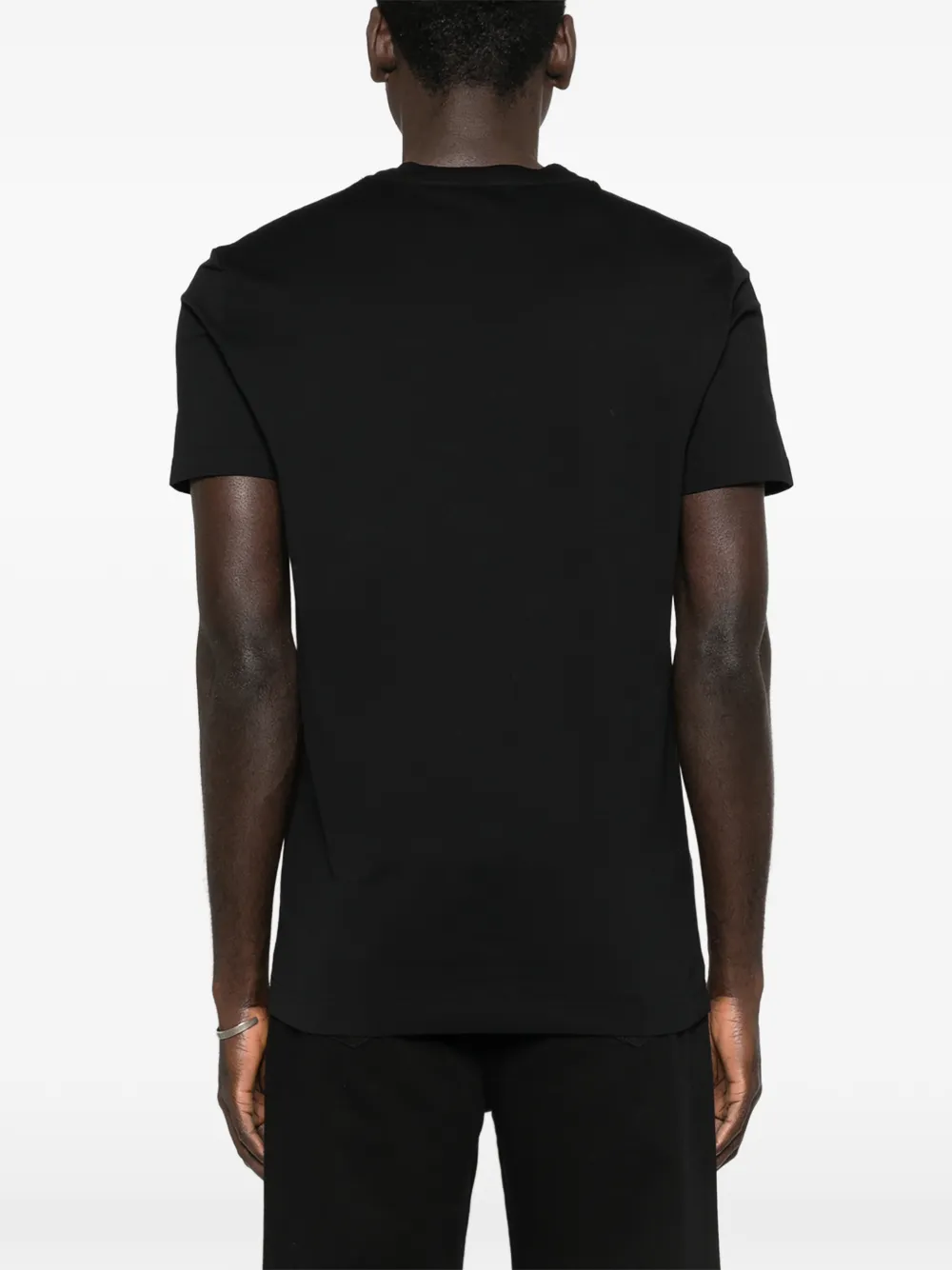 Dolce & Gabbana T-shirt met geborduurd logo Zwart