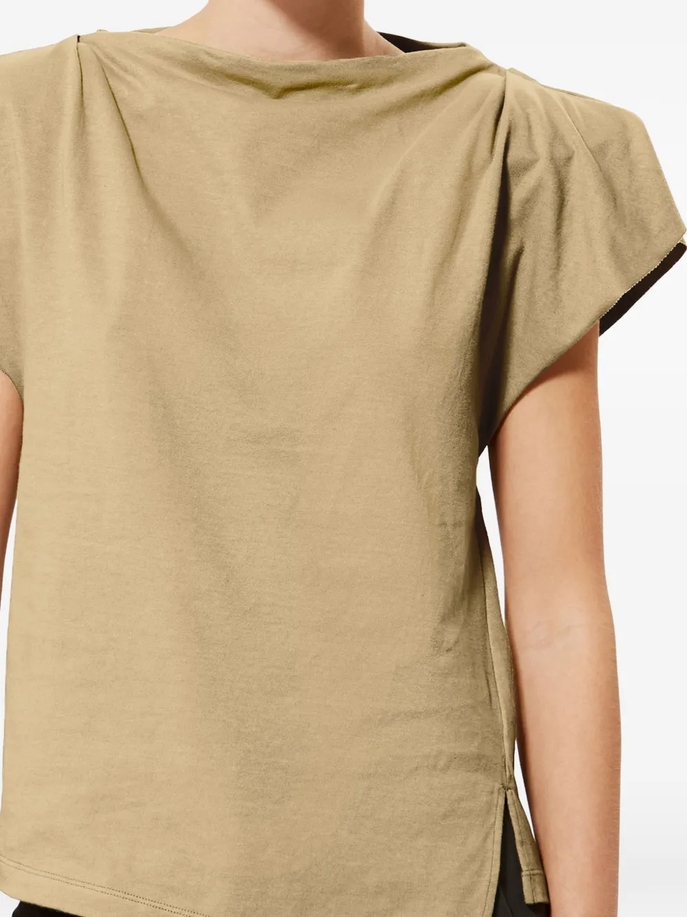 ISABEL MARANT Sebani T-shirt Beige