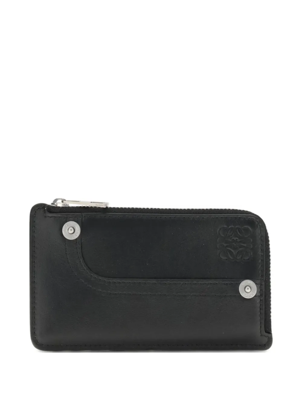 LOEWE Panta zipped card holder - Nero