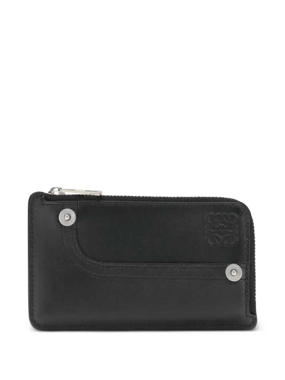 LOEWE Panta zipped card holder - Nero