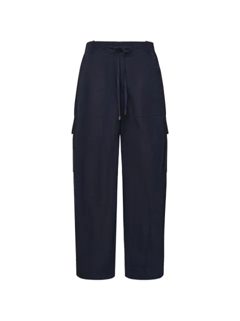 Alaïa drawstring cargo trousers