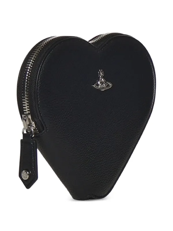 Vivienne Westwood Johanna ハート ショルダーバッグ | ブラック