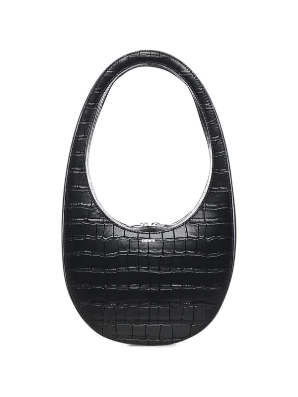 Coperni レザーショルダーバッグ | ブラック | FARFETCH JP