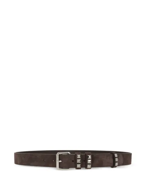 Valentino Garavani studs buckled belt
