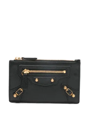 Alexander McQueen Skull Flat Zip Purse | Black | FARFETCH