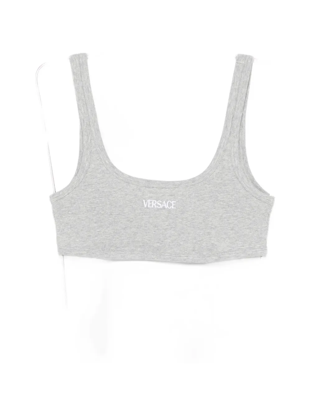 Versace ribbed bra - Grigio