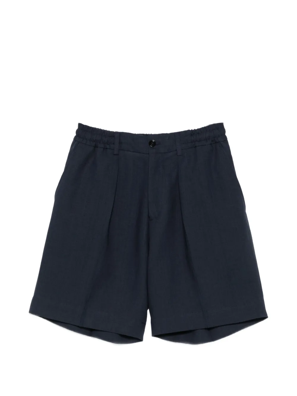 BE ABLE pleated elasticated-waist shorts - Blau