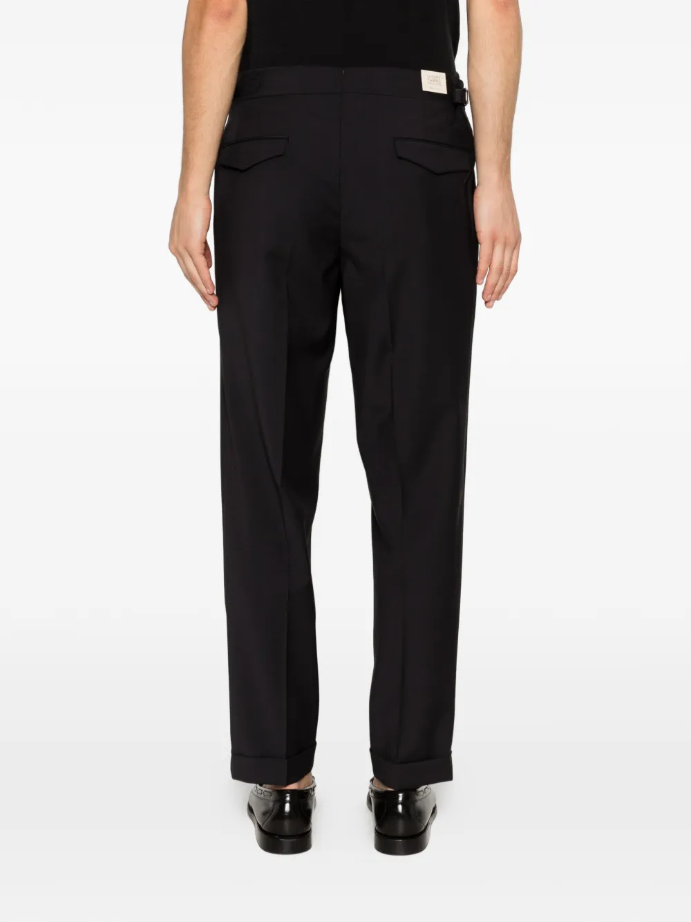 Briglia 1949 Pantalon met geplooid detail Blauw