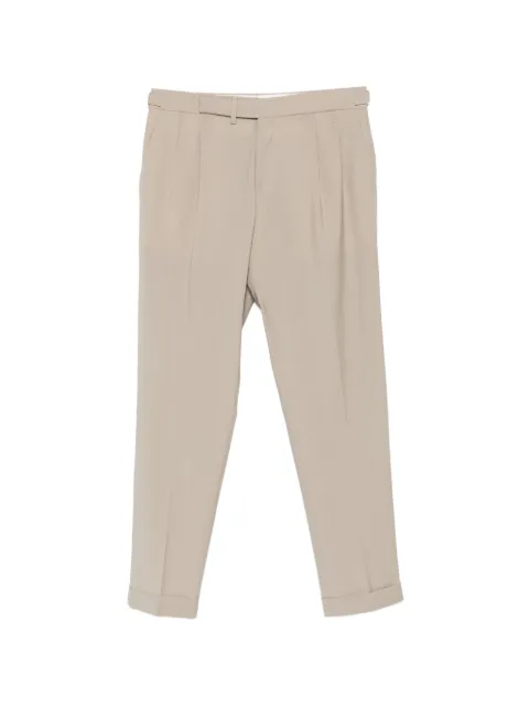 Briglia 1949 pleated-detail turn-up trousers