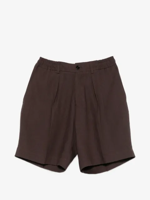 BE ABLE pleated elasticated-waist shorts
