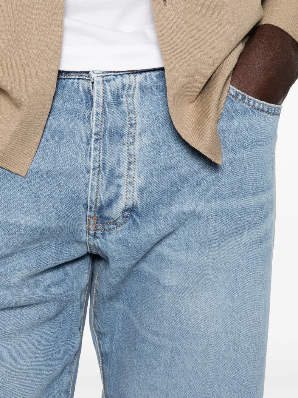 michael coal Jeans met vervaagd effect Blauw
