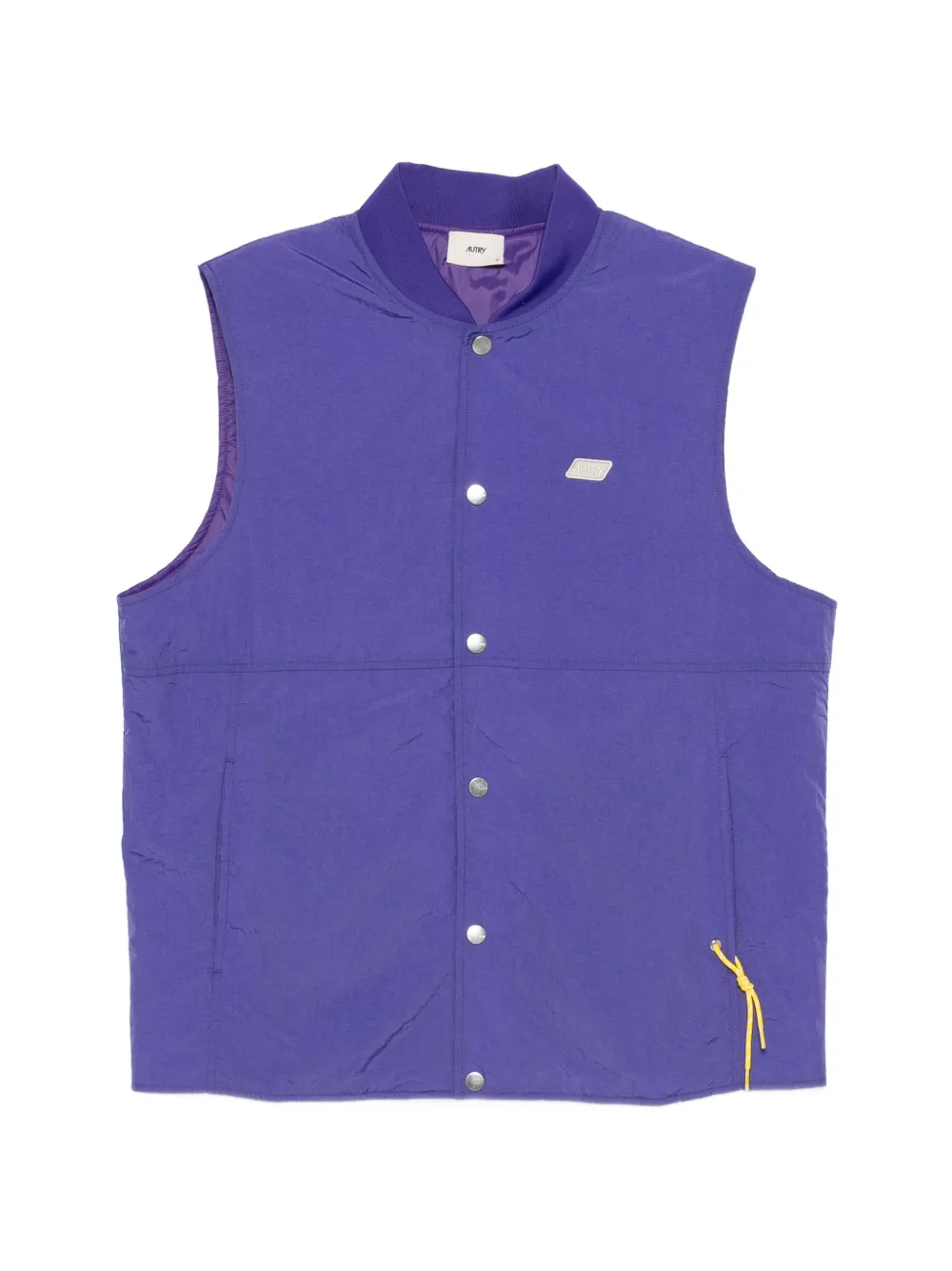 Autry West Aus press-stud gilet - Viola