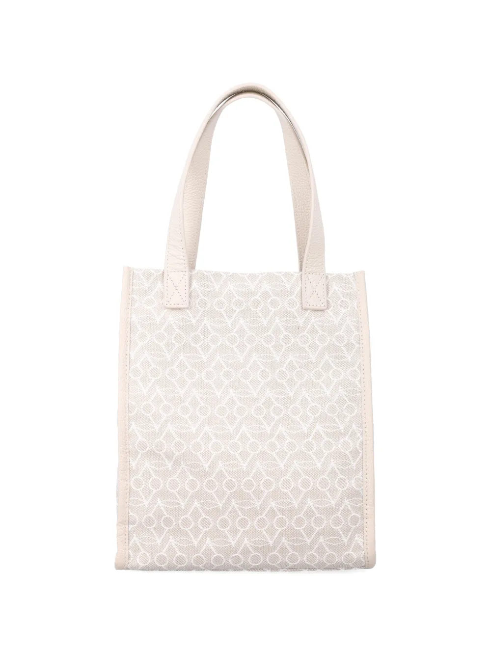Bonpoint monogram charm tote bag - Beige