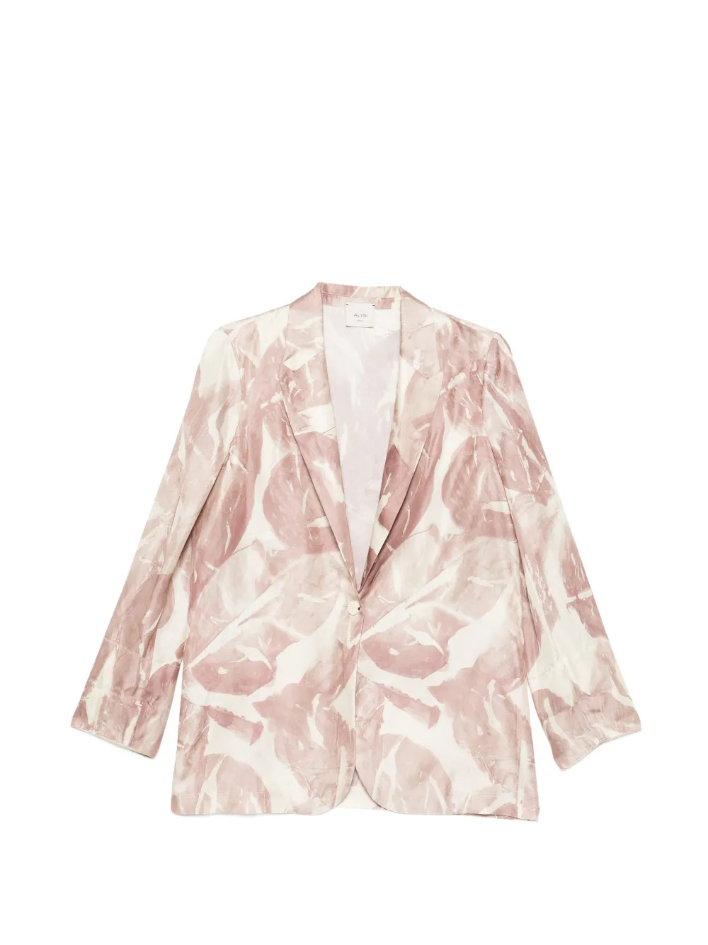 Alysi Monopetto floral single-breasted jacket - Toni neutri