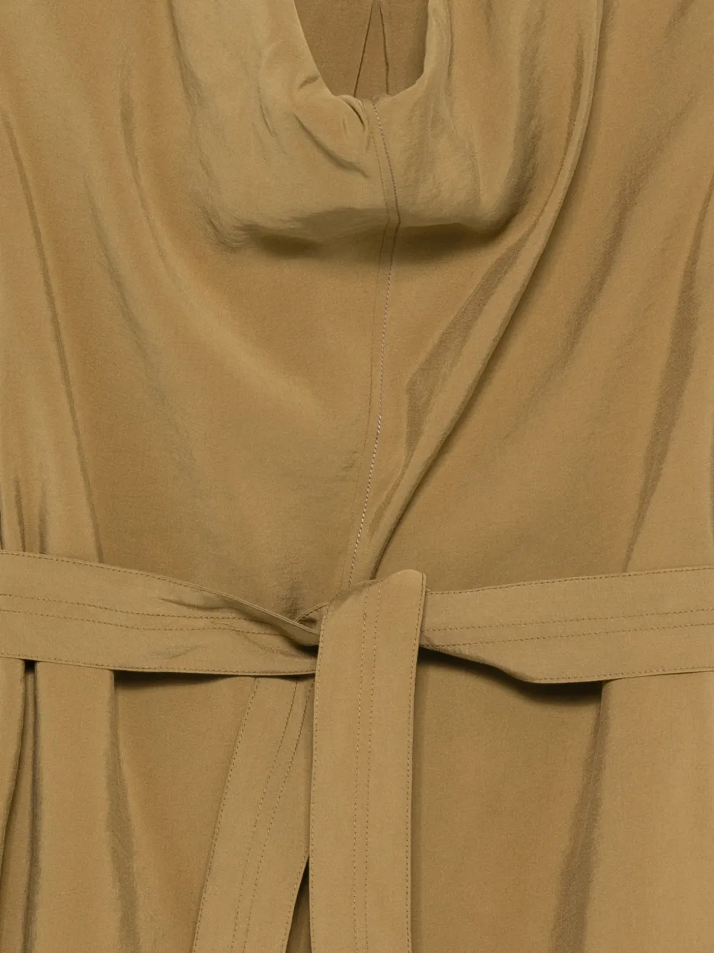 Sleeveless Belted Top